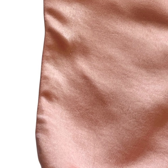 Elliatt x Revolve Cordae Midi Low Back Ruffle Dress Sherbet Pink Women’s Medium - Picture 7 of 9